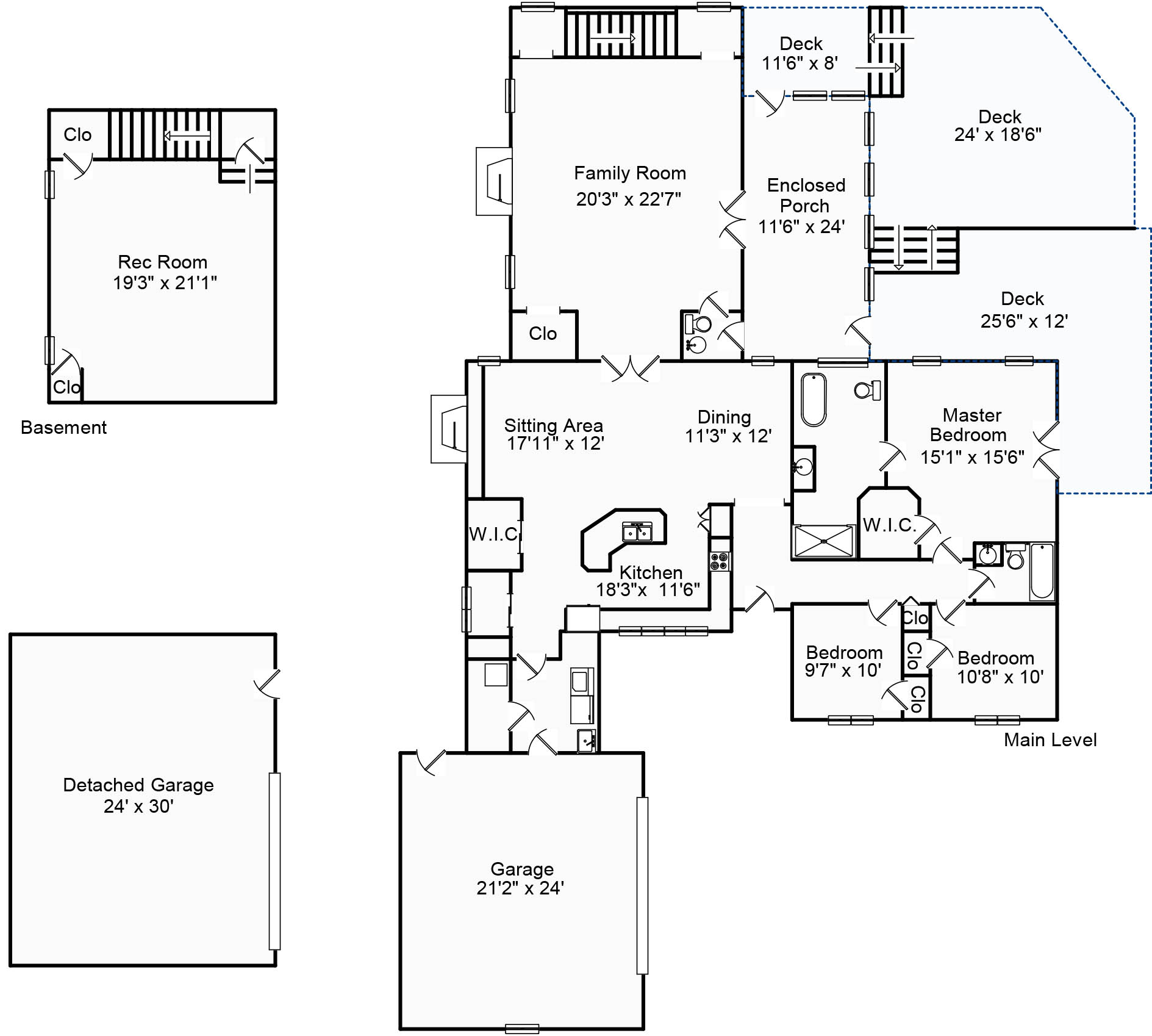 1110 W Ash Avenue, Decatur, IL Floorplan
